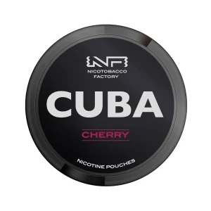 Buy Cuba Cherry Strong nicotine pouches online at Nicoprof.com.