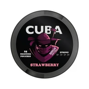 Buy Cuba Ninja Strawberry nicotine pouches online