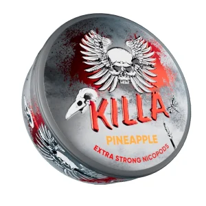 Killa Snus in Pineapple flavour.