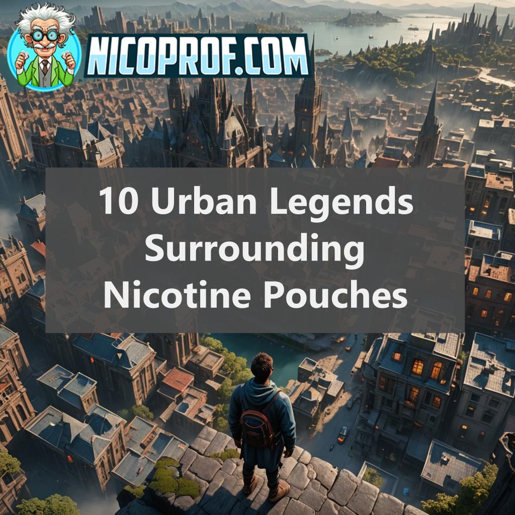 Blog picture for article on urban legends about nicotine pouches.