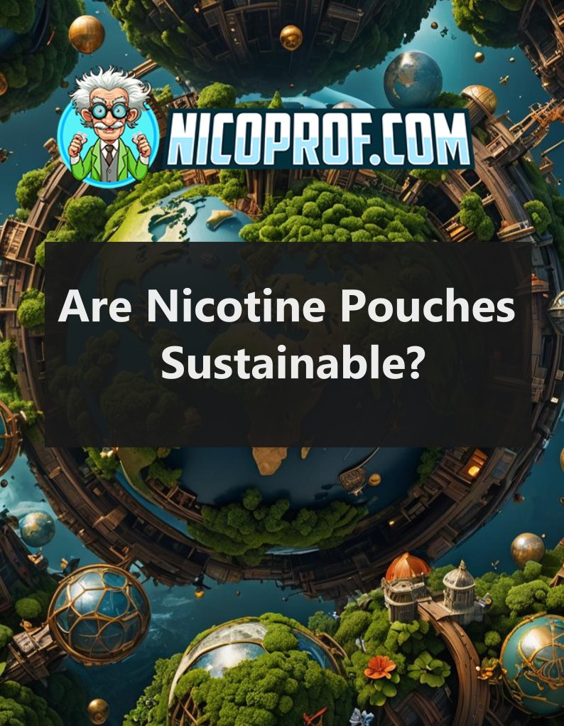 This informative article is about the sustainability of nicotine pouches.