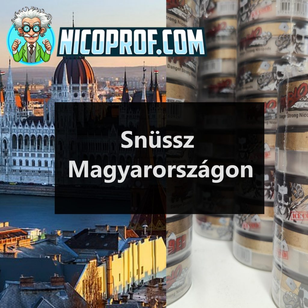 Vásároljon snüssz és nikotin tasakot online: Magyarország