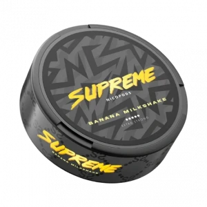 Supreme Banana Milkshake snus from Nicoprof