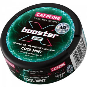 X-Booster Cool Mint Light Caffeine (40mg)