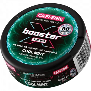 X-Booster Cool Mint Strong Caffeine (80mg)