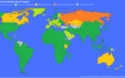 Where is Snus Legal? The Big Snus Map (2024)