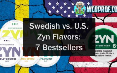 Swedish ZYN Flavors vs. U.S. Flavors: The Ultimate Guide to 6 Best sellers